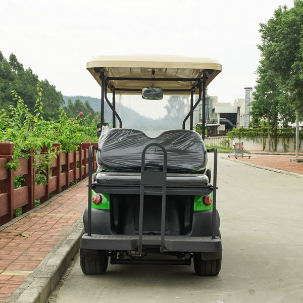 4 Front Seat and 2 Back Seat Electric Golf Cart  48V Lithium Battery Powered