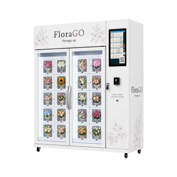 Flower Vending Machine Locker System for 24/7 Fresh Bouquet Sales