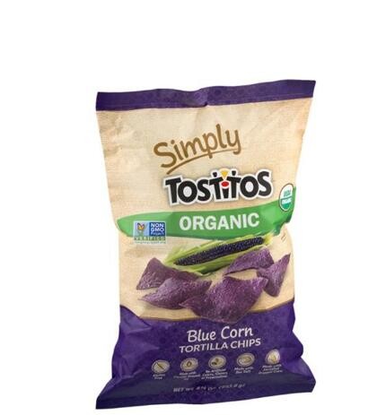 Plastic Material Flexile Packaging Custom Logo Design Dried Cassava Chips Packaging Bags
