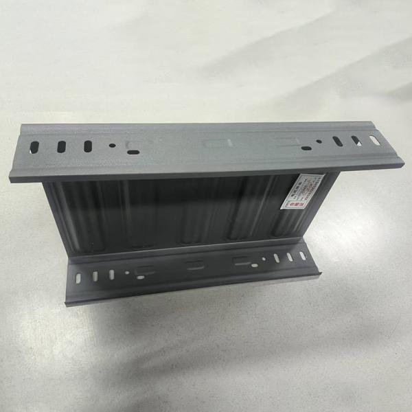 Solid Bottom Offshore Cable Tray Trunking Galvanized Steel 50mm - 300mm