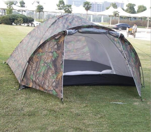 Outdoor 2-4 people Wild Camping Tent Woodland Camping Tent Whole Family One Rooms One Hall(HT6079)
