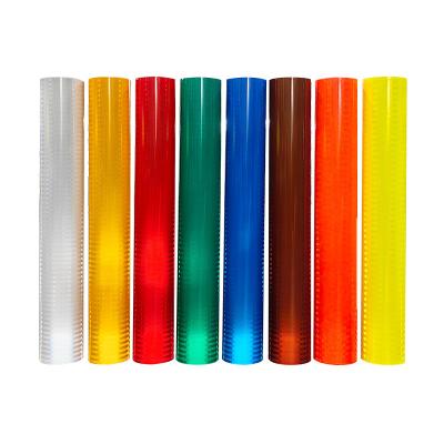 High Visibility Road Way Safety Vinyl Prismatic EGP Yellow Latex Sheeting Reflective Vinyl Roll
