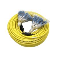 La correction optique de fibre du multiplex LC Uniboot de FTTH attachent 7.0mm 36 noyaux G657. SM d'A2 LSZH 40m