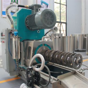 High Viscosity Horizontal Bead Mill 50L 100-1000kg/H Capacity Sand Mill For