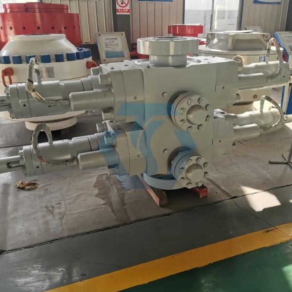 2000-15000 Psi Double Ram Bop API 16A Oilfield Well Control Equipment Drilling Blowout Preventer