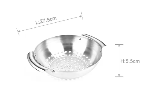 Нержавеющая на открытом воздухе корзина гриля лотка гриля БАРБЕКЮ