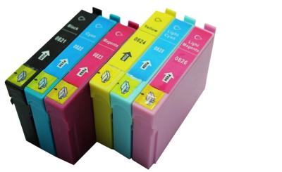 100% Brand New for epson T0821 Ink Cartridge For Epson Photo T50 R290 R390 RX590 RX610 RX690 TX650 TX800FW
