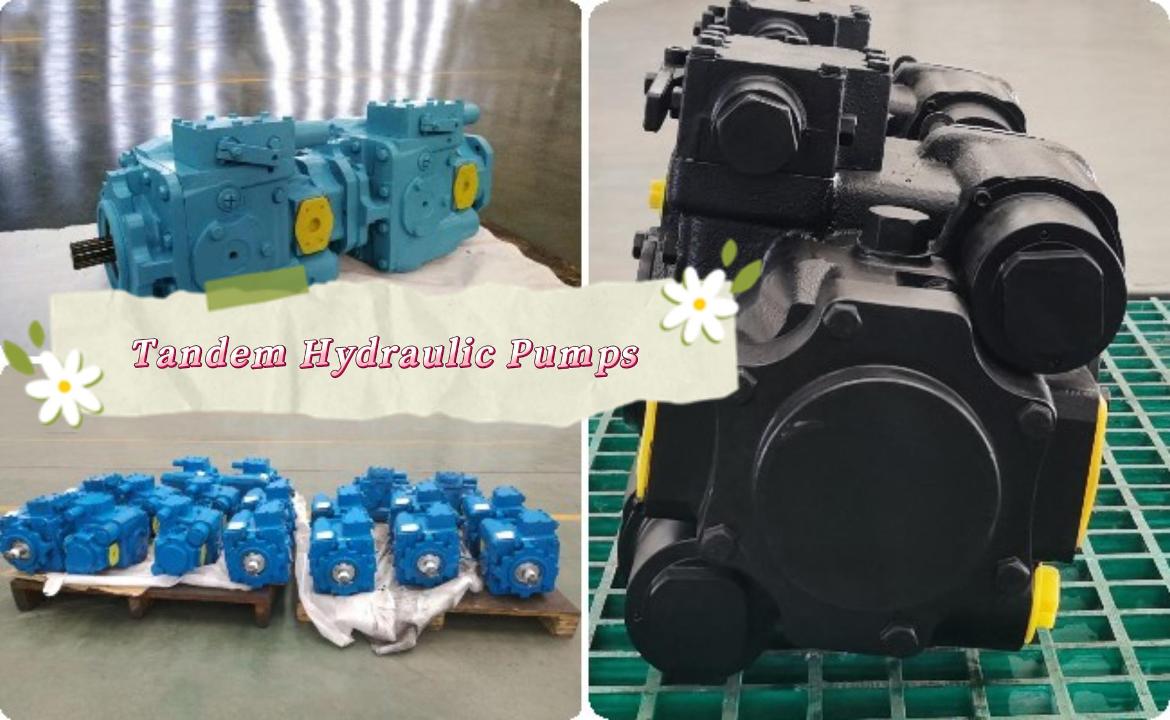 42mpa tandem piston pump HPV70 высокопроизводительные тандемные гидравлические насосы, рассчитанные на 70 мл/час