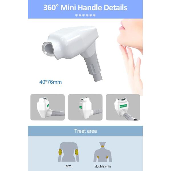 360 Cryo Fat And Cellulite Reduction Machine 3 Handles Cryo Slim Shaper