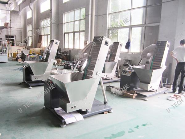 Edible Oil Lip Cap Folding Machine / Plastic Bottle Cap Making Machine