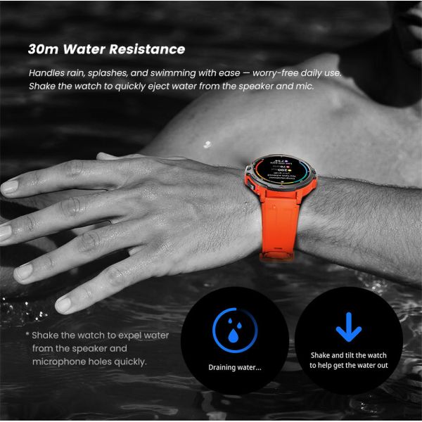Fitness Tracking sports Watch C31 Men's Compass GPS Smartwatch