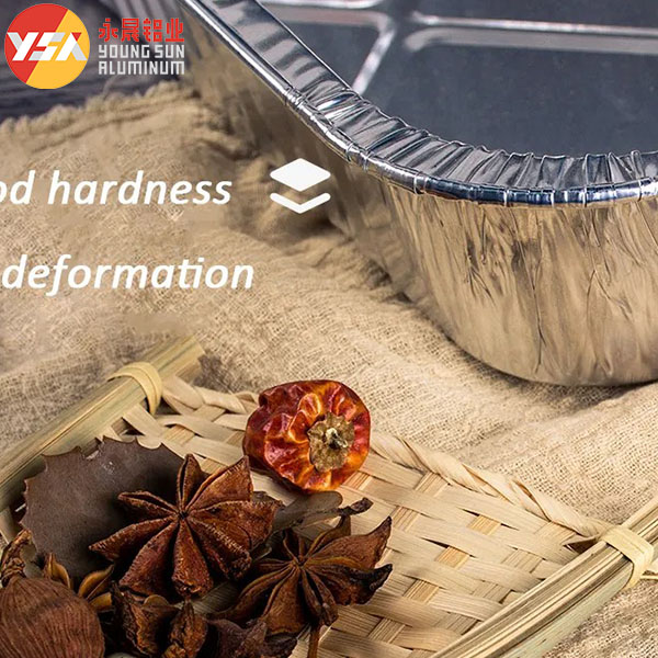 Одноразовые пирожные блюда из алюминиевой фольги