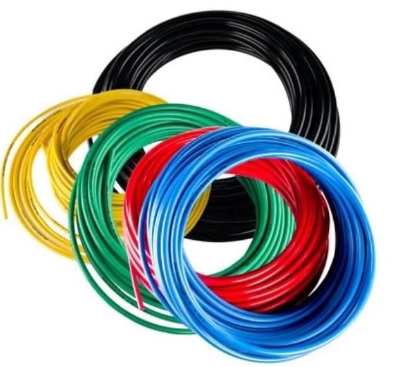 Tubulação plástica do PVC do tubo dentro do diâmetro 1MM - 30MM, tubo bonde da proteção da fiação do PVC do plástico