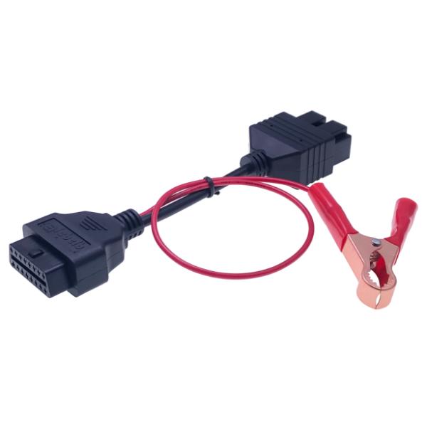 PVC/ABS Style OBD Power Cable Female OBD II to Cigarette Lighter Extension