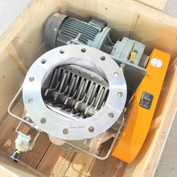 PN10 Stainless Steel Carbon Steel Block Powder Lump Breaker Valve Industrial