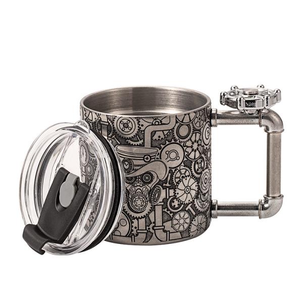 18/8 Taça de café de aço inoxidável SS304
