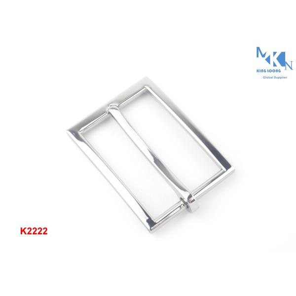 Professional Metal Belt Buckle Zinc Alloy Handbag Hardware With Plating