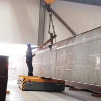 20 tonnes de rail de chariot de transfert, chariot de manipulation matérielle pour l'usine en acier