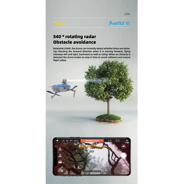 Cfly Faith 2se 27mins Fly Professional Long Distance Range Obstacle Avoidance Gps Rc Quadcopter 4k Hd Camera Fpv Drone 2.4g
