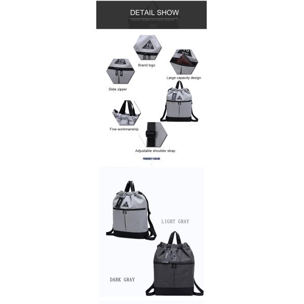 Oxford Fabric Multifunctional Backpack 20L Gym Bag 0.65kg