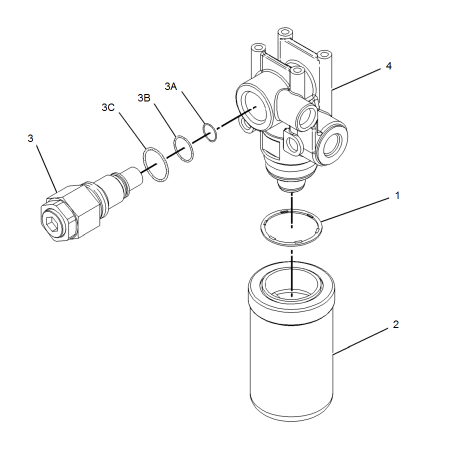 Soupape de sécurité pilote hydraulique de pompe à engrenages de soupape de sécurité des accessoires CAT307 de Caterpillar 215-4909