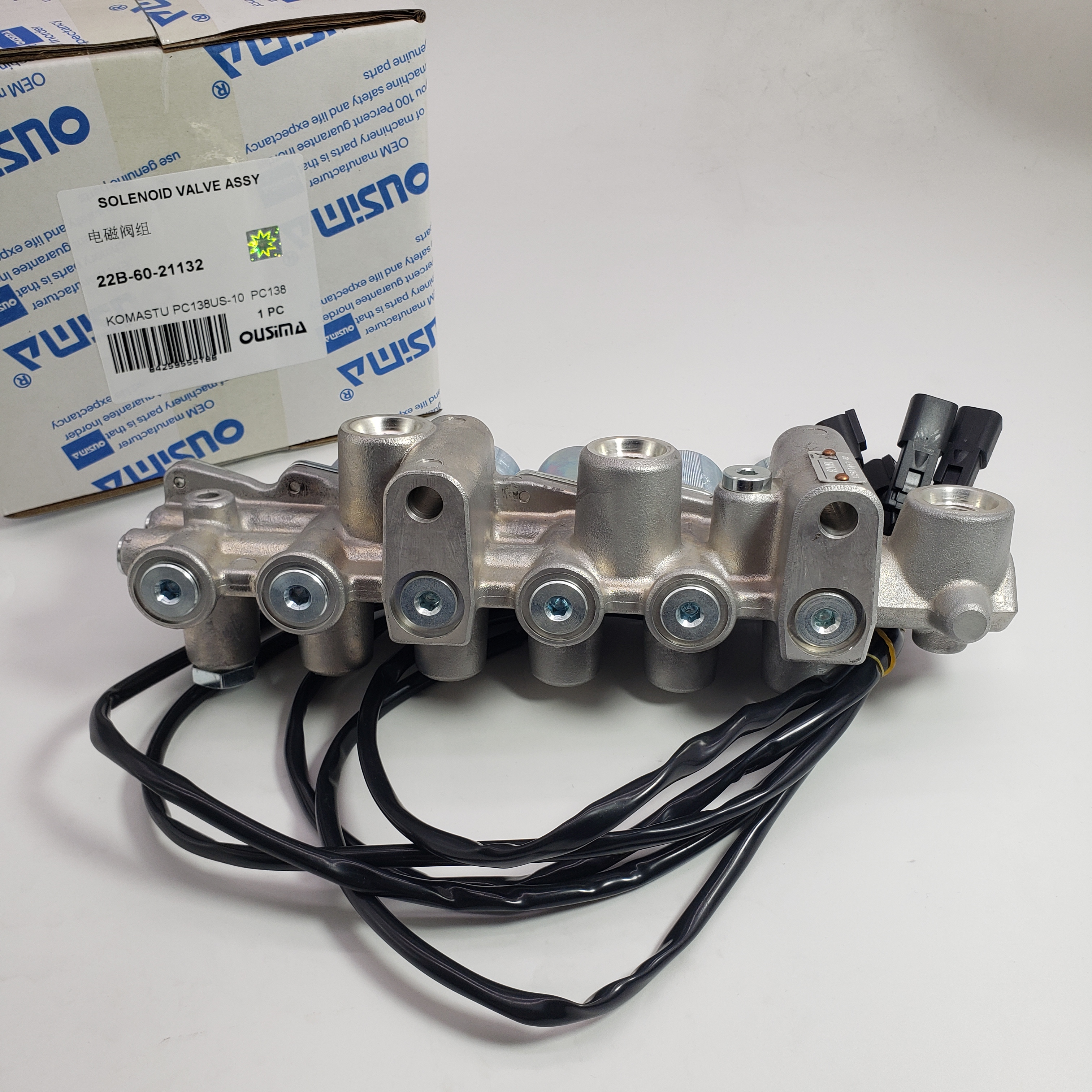 Excavator Solenoid Valve Group 22B-60-21132  For KOMATSU PC138US-10 PC138
