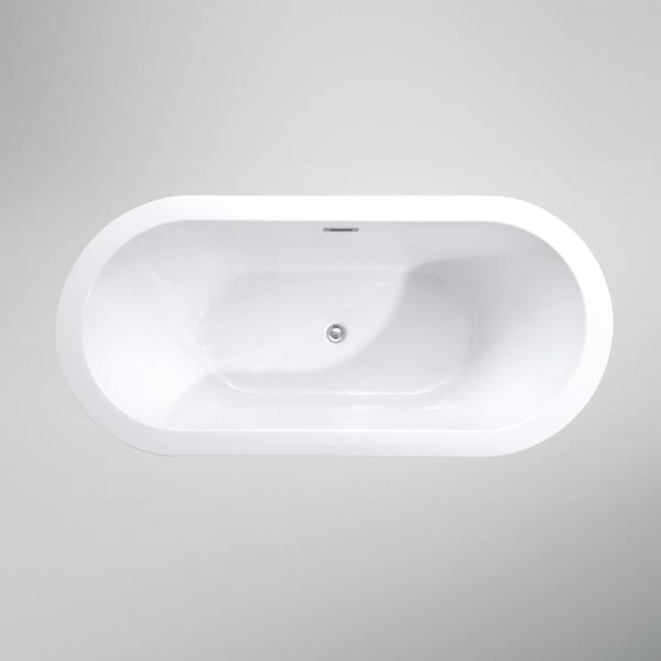 US 300/Piece Function Luxury Oval Acrylic Freestanding Bathtub Wide Border Popular Designs