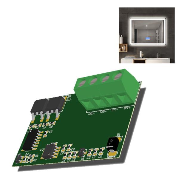 One Key Touch Dimming Bathroom Light 3000K LED Circuit Board
