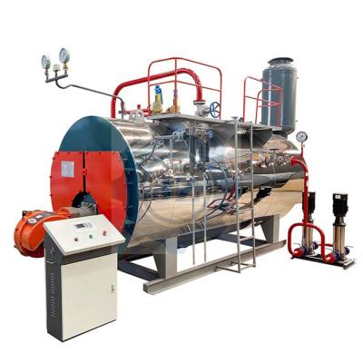 Gás/óleo automáticos completos - ateou fogo ao tubo de fogo Patim-montou o sistema de aquecimento de caldeira de vapor
