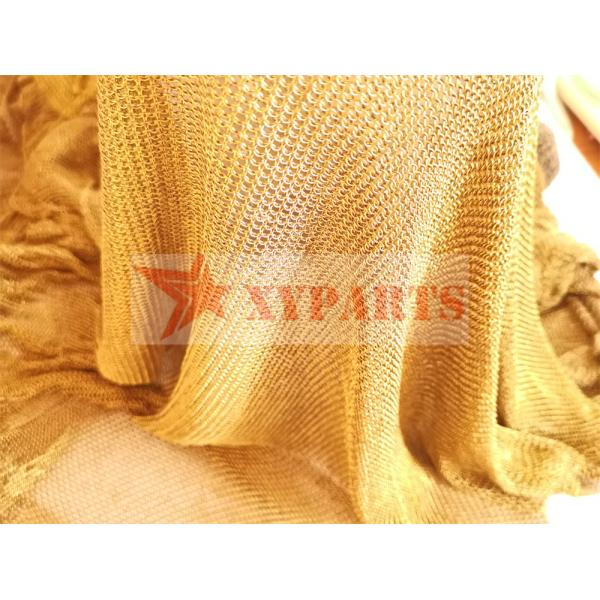 Chain Braided Metal Ring Mesh For Ceiling Treatments For Wall Decoration