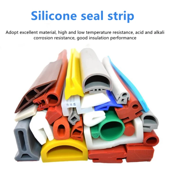 E/P/H/U/T Shape Soft Silicone Rubber Strip Door Seal Manufacturer′s Window and Door Guard Edge Extrusion