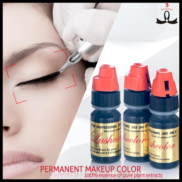 Organic Easy to Color Micro Semi Permanent Makeup Pigments For Tattoo