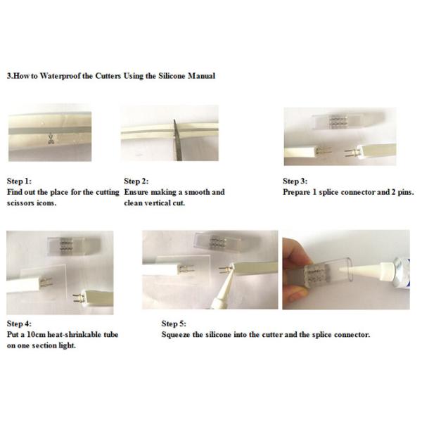 220V 110V 50m Indoor Outdoor Flex LED Neon Rope Light for Holiday Party Valentine Decoration Blue Yellow White by DHL