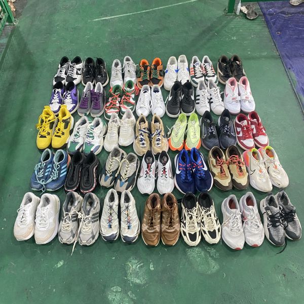 Mix Size Second Hand Men Shoes China Branded Used Running Sports Sneakers