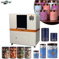 Machine d'impression de boîtes en aluminium à grande vitesse Imprimante ronde 360 degrés Imprimante numérique à bouteilles UV
