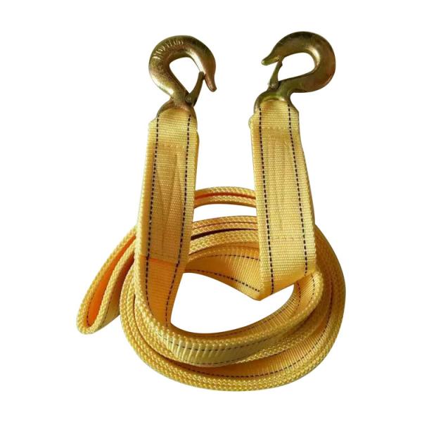 5T 5m Double Deck Car Traction Rope Polyester Car Mechanic Tools