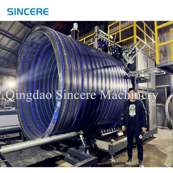 Large-Diameter Hollowness Wall Winding Pipe Extrusion Machinery Equipment