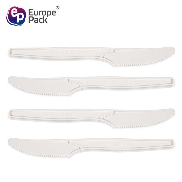 Eco friendly starch plastic tableware degradable cutter cake knife