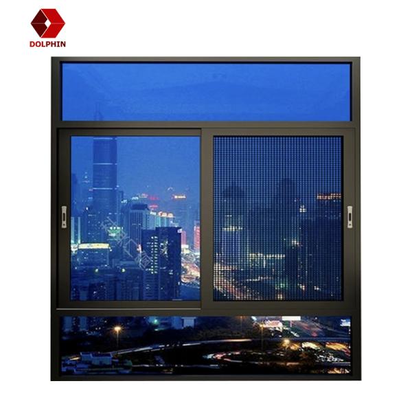 Тип алюминиевая сетка занавеса жалюзи Crimsafe управлением насекомого сползая окна