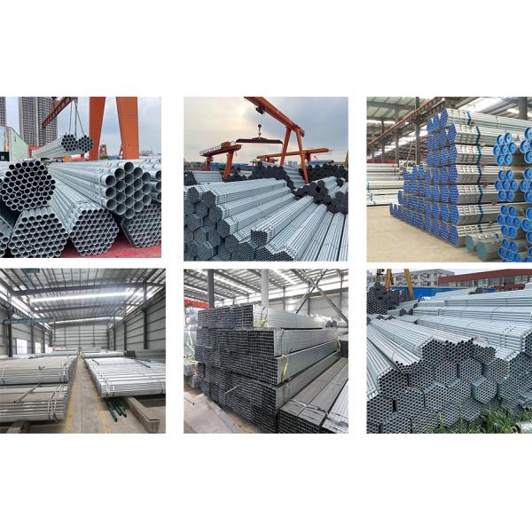 Low Carbon Galvanized Steel Welded Ms Pipe 2.5 Inch 612 Mm Round Tube