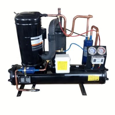 3HP 380V Water Cooled Condensing Unit with ZB21KQ Compressor