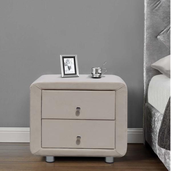 Изготовленный на заказ нордический ящик Nightstand ткани переклейки хранения прикроватного столика небольшой