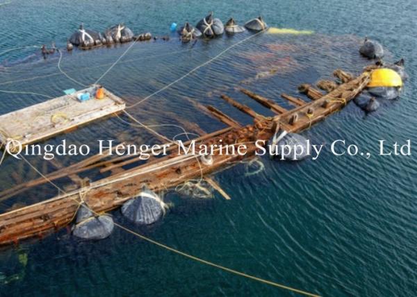 High Performance Heavy Lift Air Bags , Advanced Marine Salvage Lift Bags