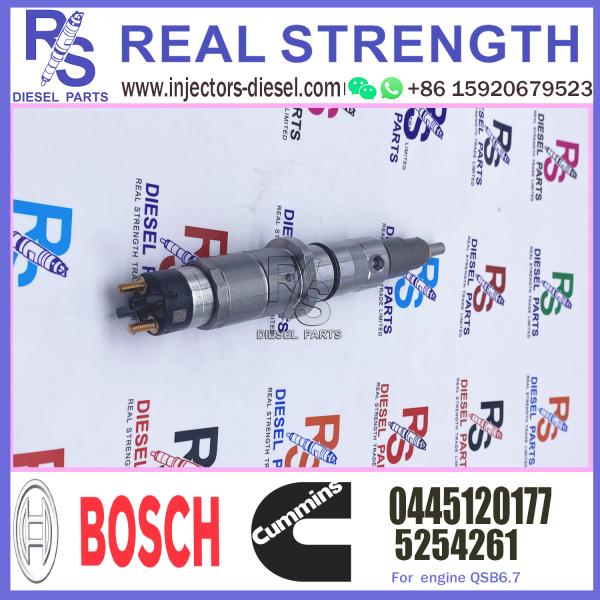 Инжектор топлива 5254261 коллектора системы впрыска топлива PC200 PC200-10 ISB4.5 QSB6.7 W41970 SK200-10 0 445 120 177 0445120177