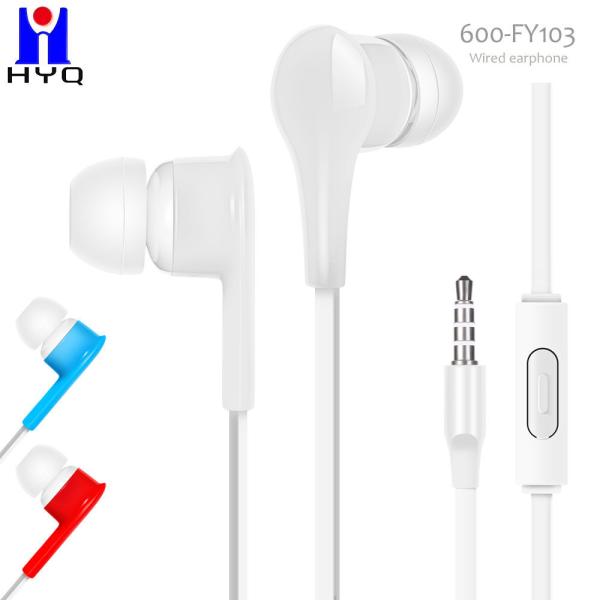 ROHS 1.2 Meter Wired In Ear Earphones 3.5mm Connector For IPhone
