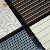 Panes de pared de chapa en relieve de alta gama para interiores de lujo 2400 mm