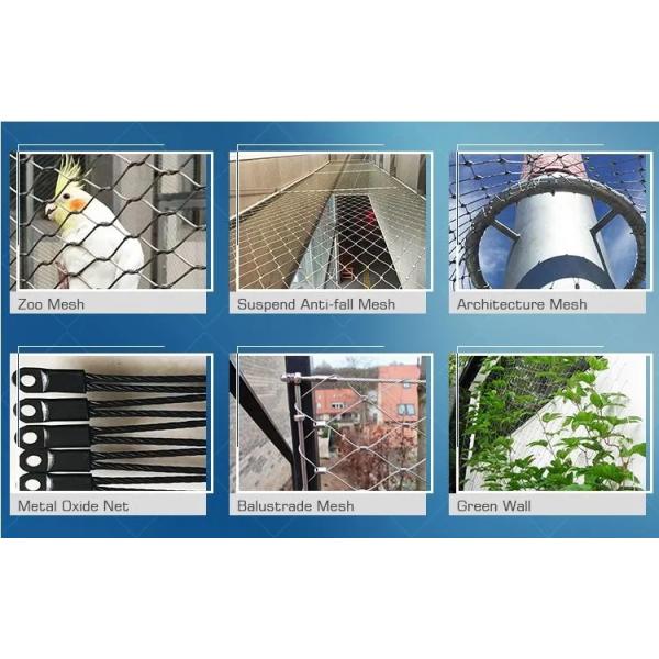 AISI Zoo Enclosure Mesh 2.5mm Custom Stainless Steel 304L Metal Animal Enclosures