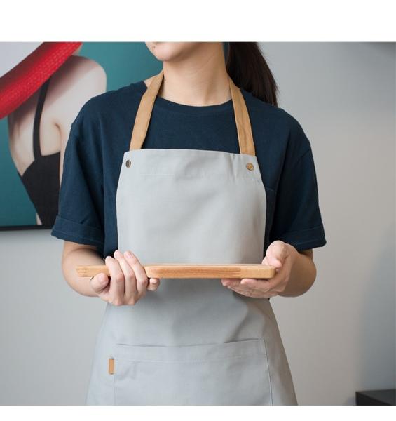 O verde azul preto personalizou Logo Cotton Kitchen Apron Durable para cozinhar o cozinheiro chefe