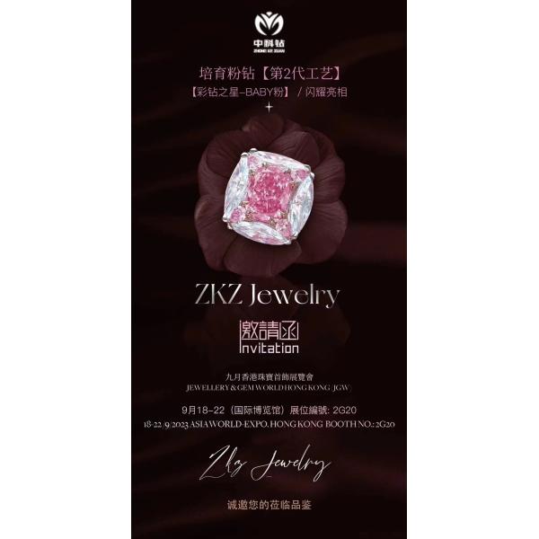 Servicio personalizado Laboratorio de joyería de diamantes Visita el stand Hk Show No 2g20