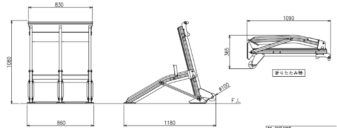 Lightweight Foldable Vehicle Stopper with LED Option for Road Work Safety